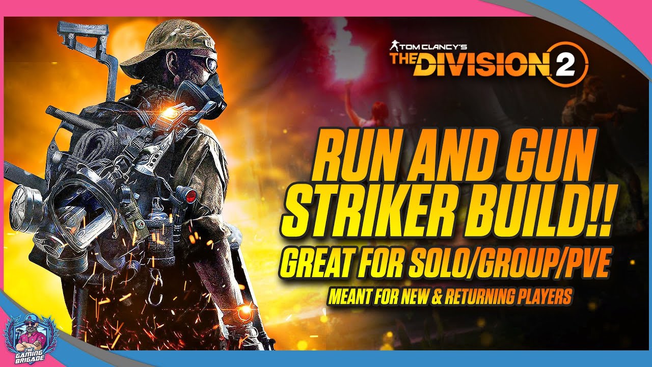 STRIKER SOLO GROUP PVE BUILD | THE DIVISION 2 | APARTMENT SMG RUN & GUN BUILD