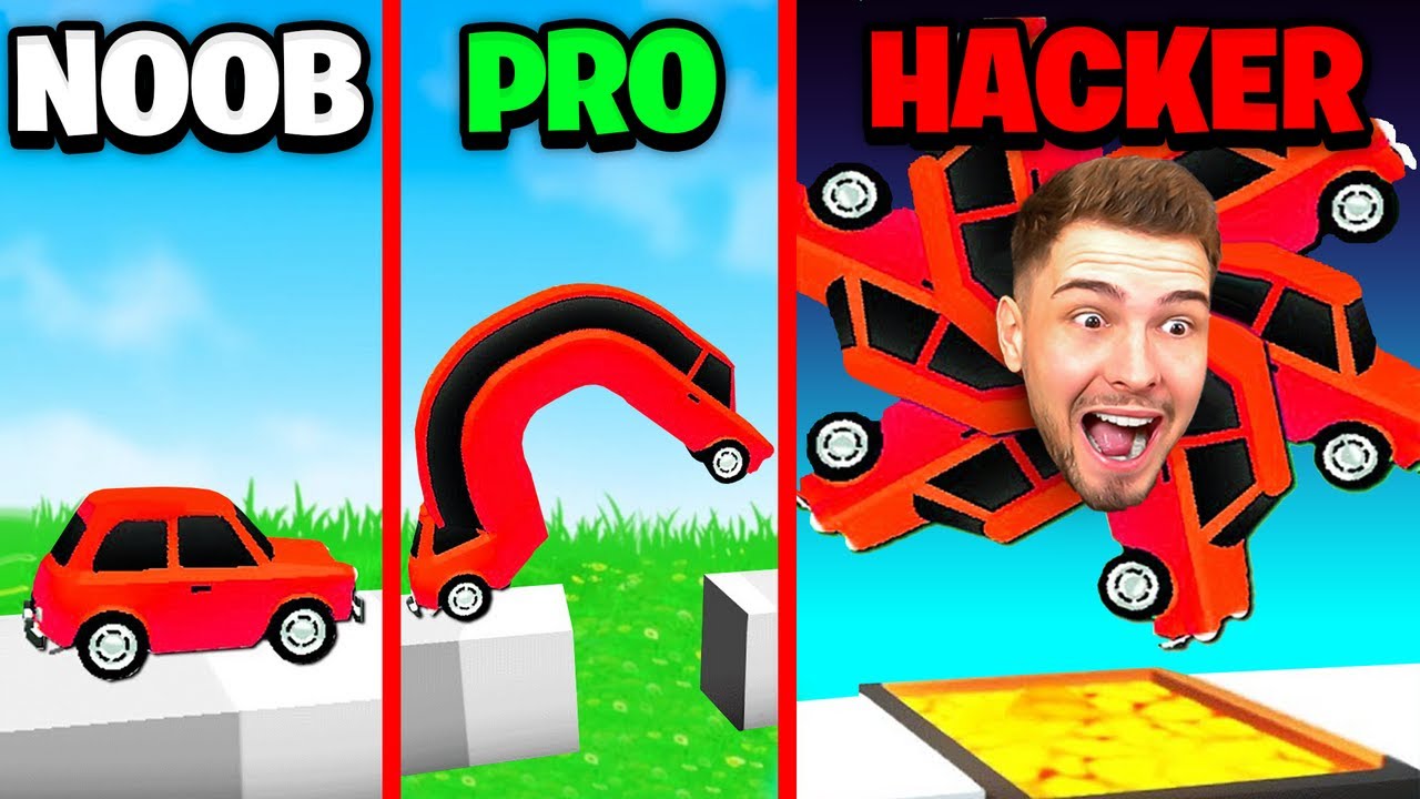 NOOB vs. HACKER WURM AUTO!