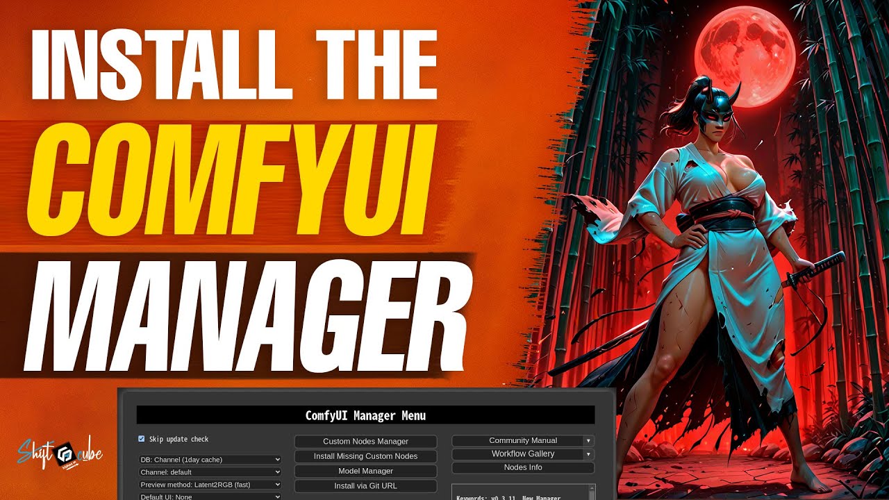 Как установить ComfyUI Manager (быстрая и простая настройка)