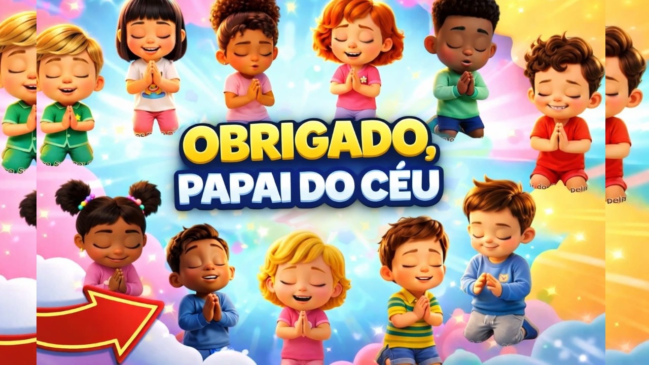 Obrigado Papai do Céu | Música Infantil | Oração Infantil | Check-in Aventura Kids