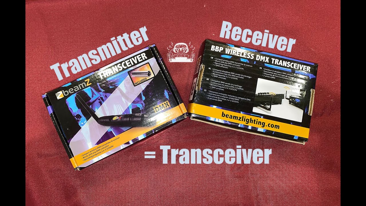 BeamZ Transceiver WDMX Lichtsteuerung Floorspots - DJ Atommic Dortmund