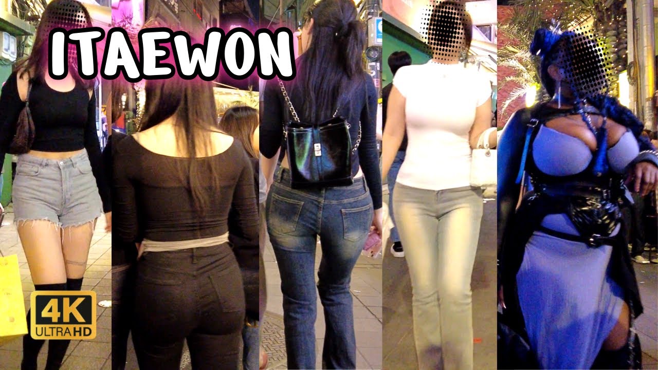 🇰🇷이태원😎[ITAEWON]🔥Walking on the streets at night, a hot place in Seoul, South Korea