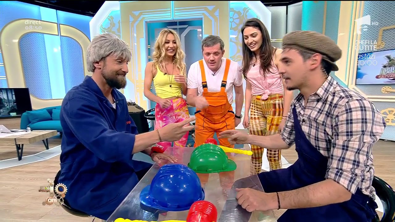 Provocare de 1 Mai. Jocul piatră, hârtie, foarfecă, versiunea muncitorilor de pe șantier