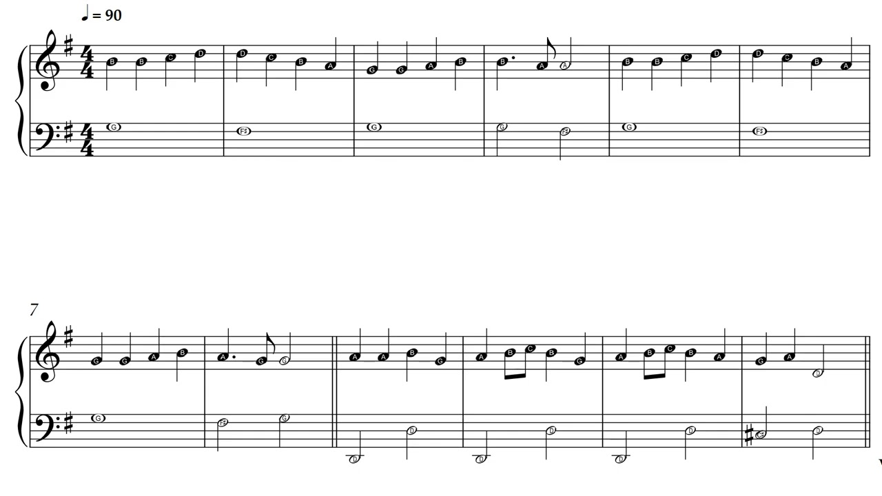 Ode to Joy | Piano Sheet Music