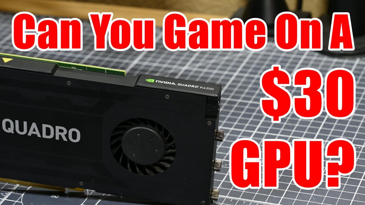 I Found a GREAT Looking $30 GPU - But... Can it Actually Game?