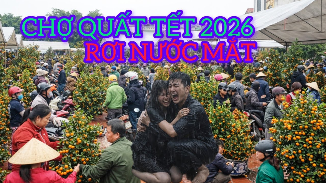 CHỢ QUẤT TẾT 2026 GIÁ CAO QUÁ 1000 NGƯỜI XEM 1 NGƯỜI MUA 