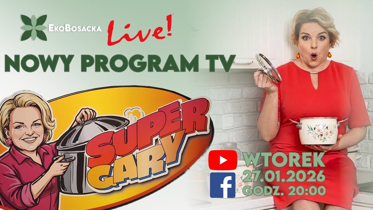 Mój nowy program Super Gary! | EkoBosacka live! 27.01.2026, godz. 20:00