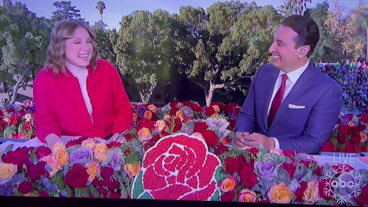 HANNAH STORM surprised by JACKSON STATE BAND - ROSE PARADE!
