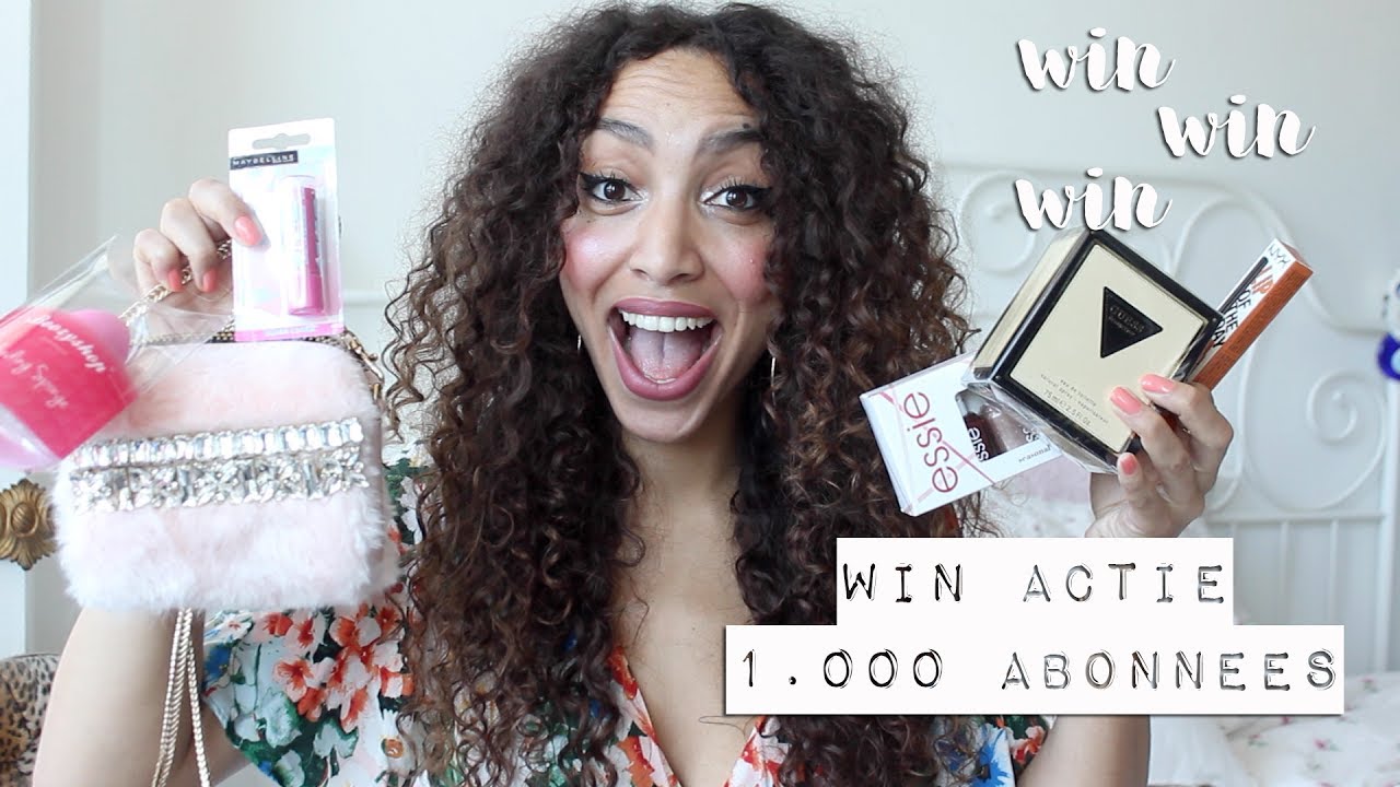 WIN ACTIE 1.000 ABONNEES! (GESLOTEN) // Larissa Bruin - EXTRA VIDEO