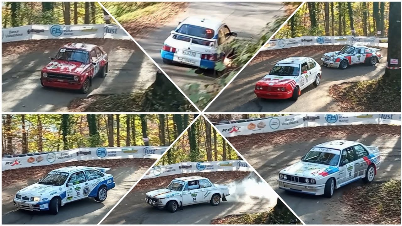 6° Lessinia Rally Historic 2024 PS 2/5 Val Squaranto SHOW, MISTAKES & FLAMES