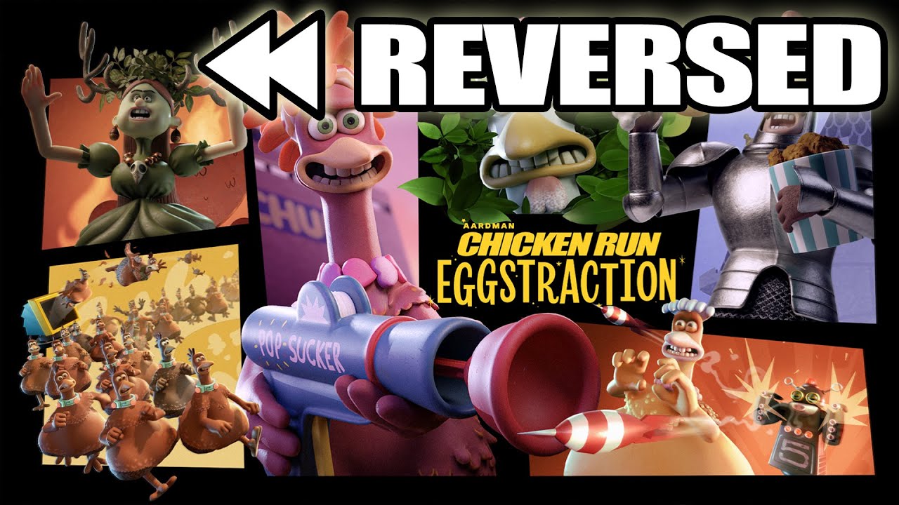 Chicken Run: Eggstraction gameplay REVERSED