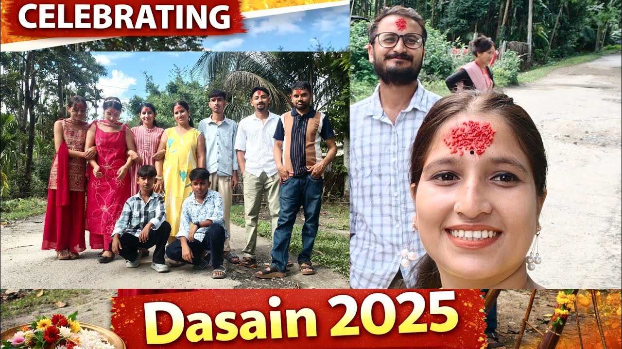 Dasain 2025 at Granny’s Home | Vlog-17| Unfiltered Family Vlog 🏡❤️