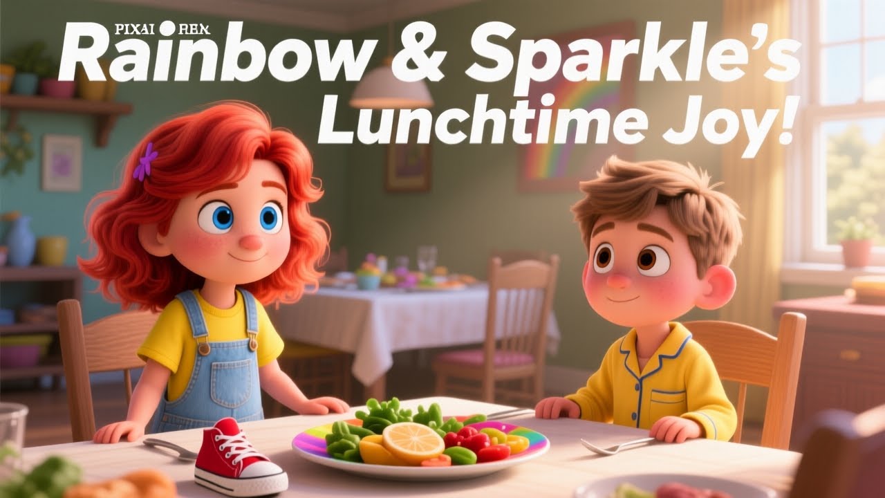 Rainbow & Sparkle's Lunchtime Joy