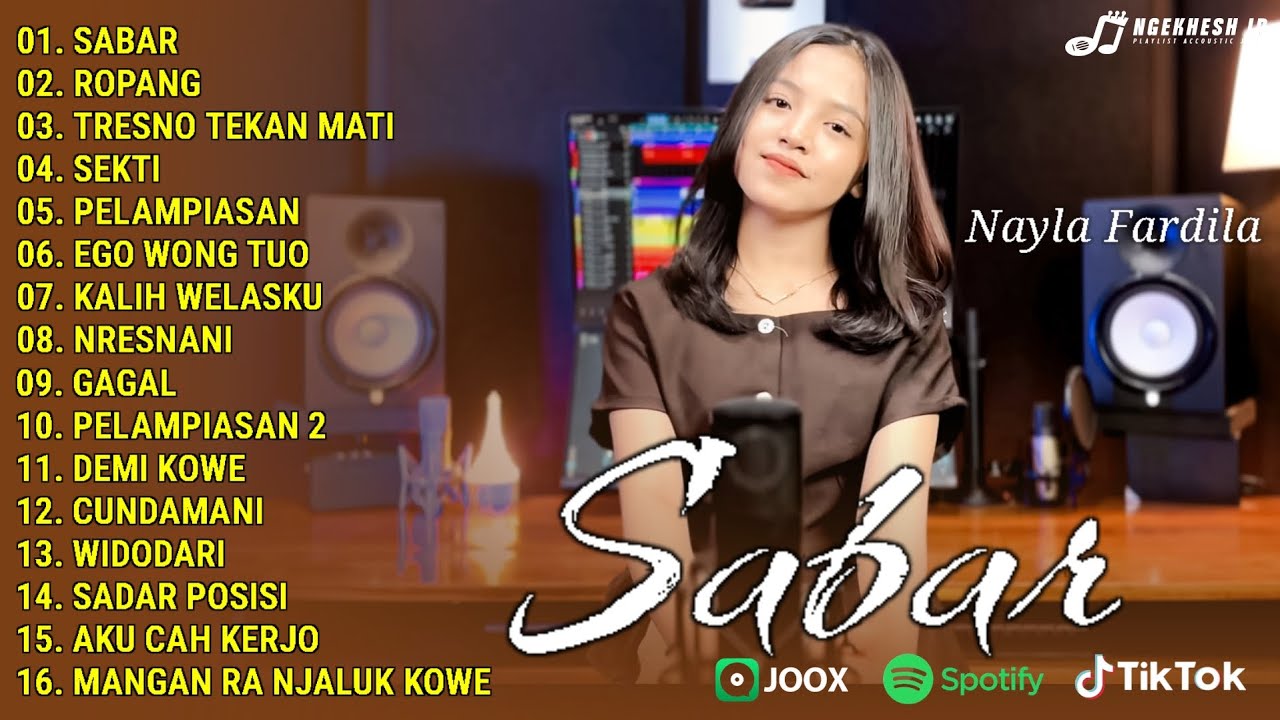 Lagu Jawa Viral 2025 | SABAR, ROPANG | Nayla Fardila Cover Akustik | Full Album Terbaik 2025