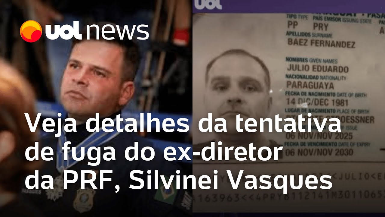 Silvinei Vasques preso: ex-diretor da PRF usa identidade falsa, aluga carro e foge com cachorro