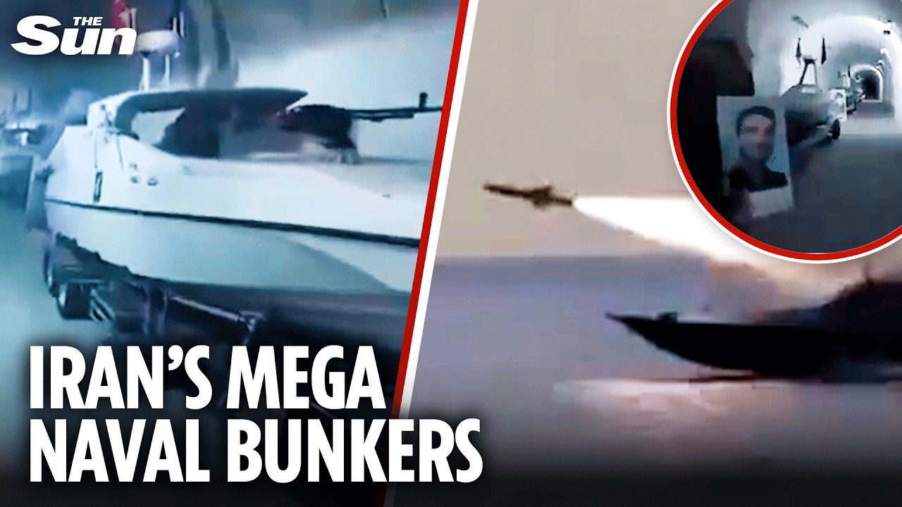 Inside Iran's massive underground naval base as US-Israel war against Tehran intensifies