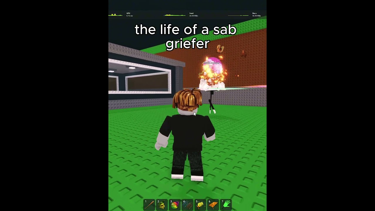 the life of a griefer in steal a brainrot