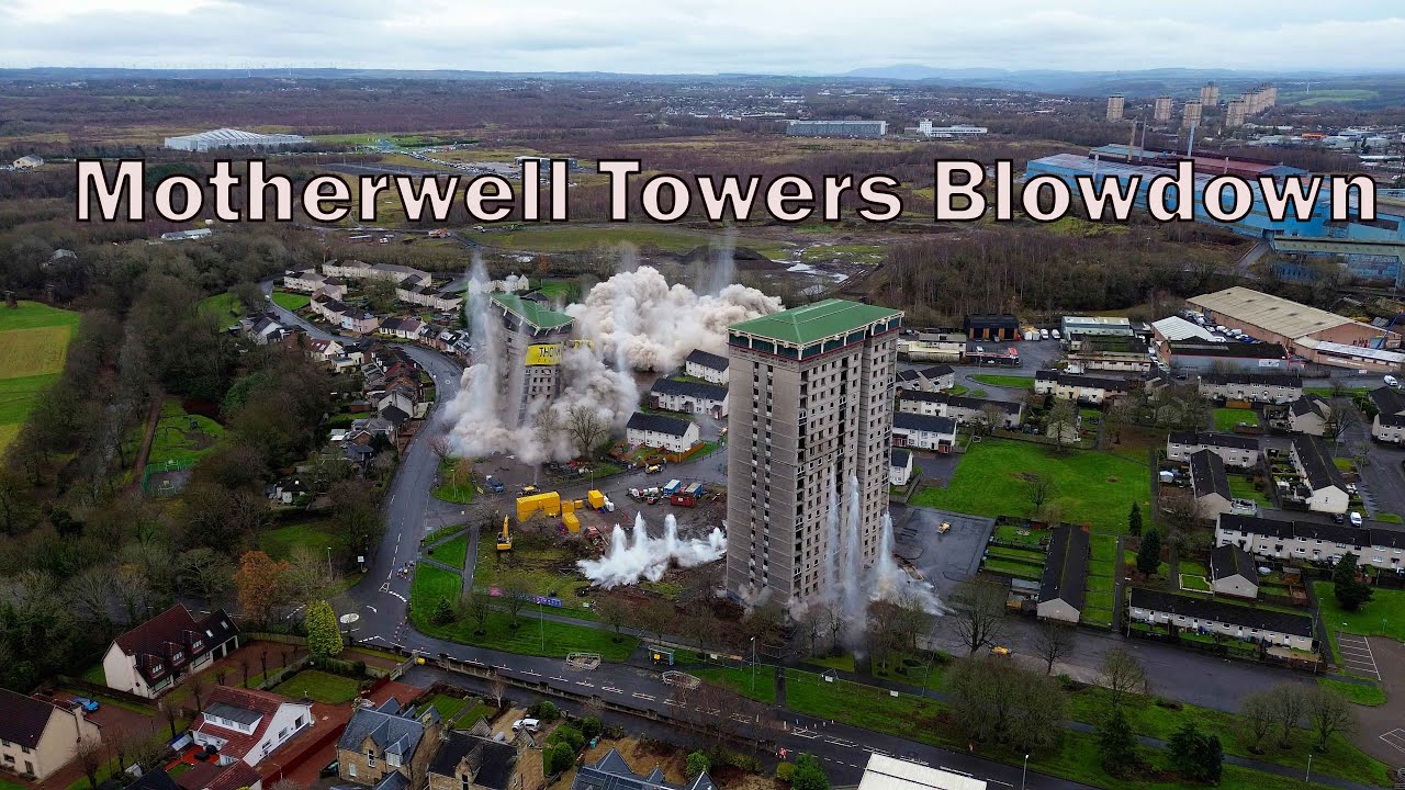 Motherwell Towers Blowdown - December 7th 2025