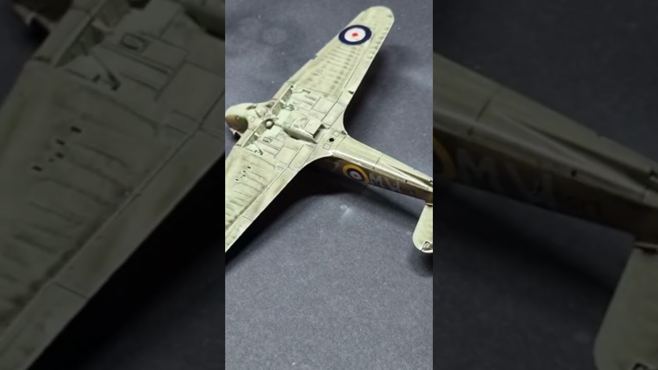 weathering an Airfix. #scalemodel #airfix #modelismo #plasticmodels