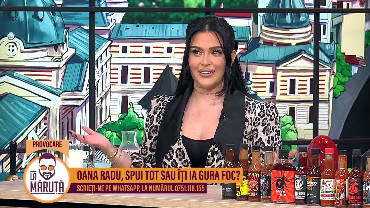 Oana Radu la sosurile picante 🔥