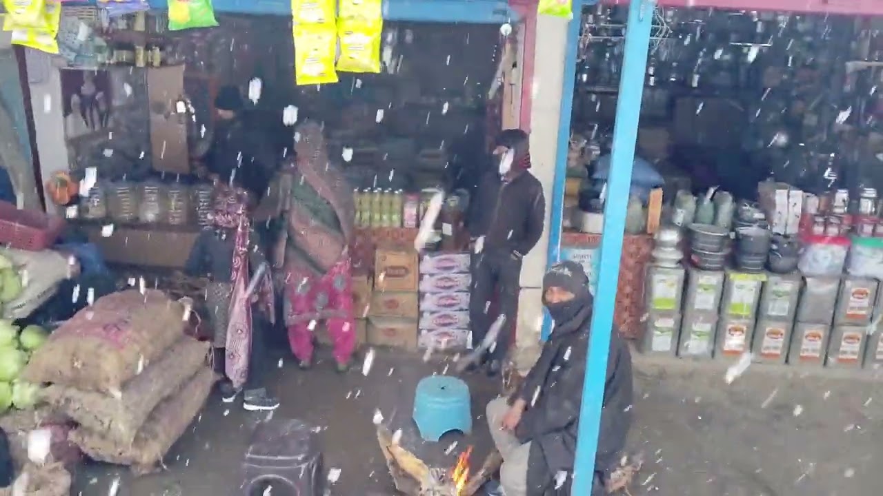 Snow fall of 27th Jan 2026 in Gai Dessa 