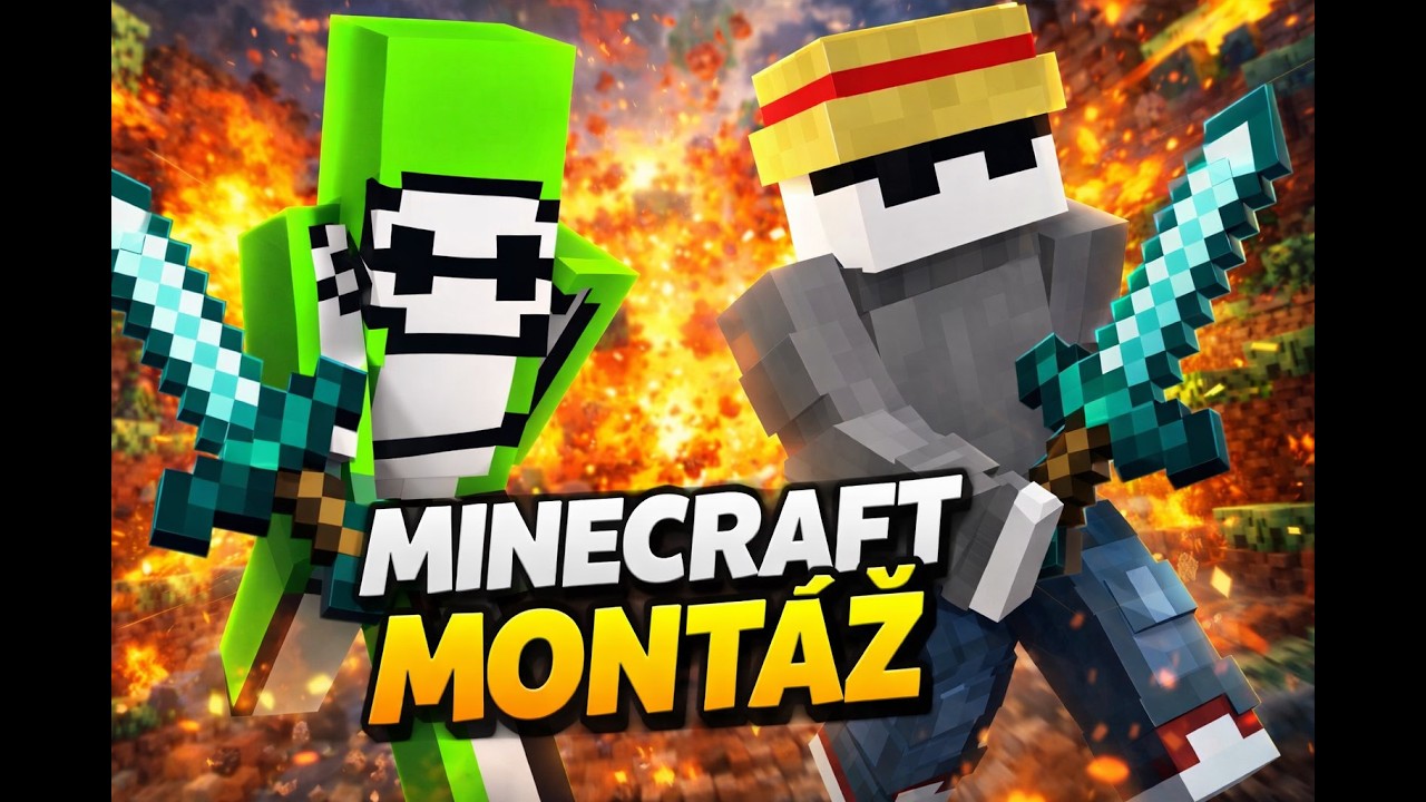 Minecraft montáž