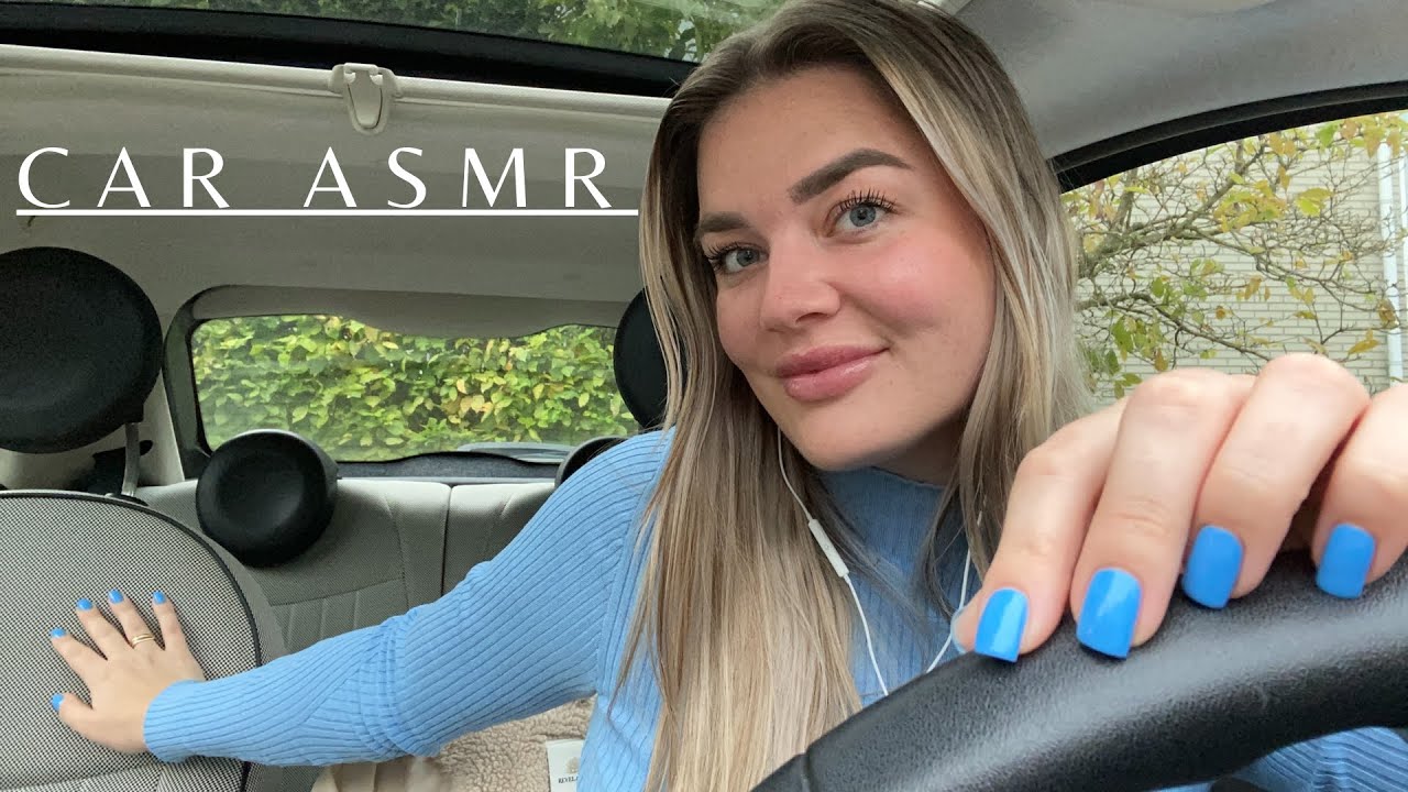 ASMR IN CAR - Fiat 500 - tapping and scratching
