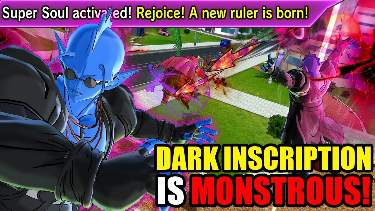 Dark Inscription on a Ki Blast Namekian is MONSTROUS!