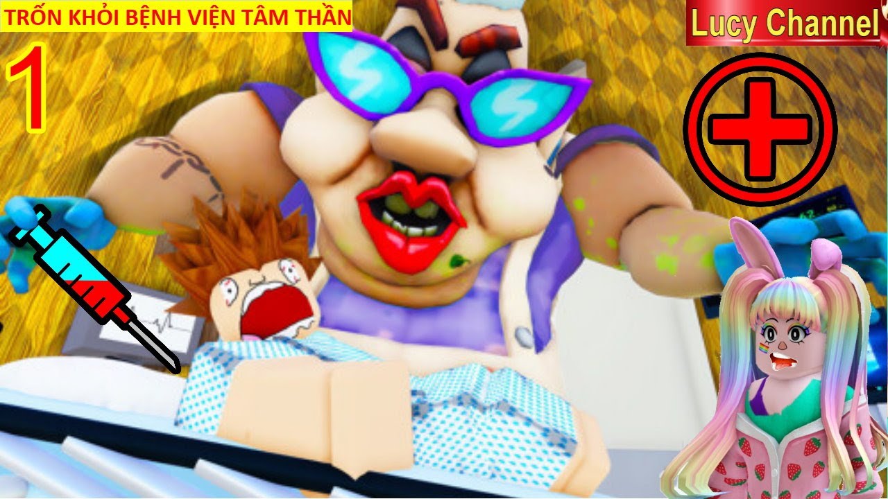 ROBLOX | THỬ THÁCH TRỐN KHỎI BỆNH VIỆN TÂM THẦN tập 1 | review GAME  Sally's Hospital Run