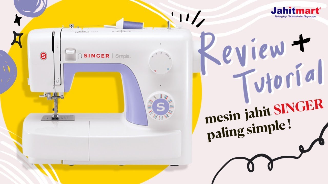 Review dan Tutorial Lengkap Mesin Jahit Portable SINGER 3232