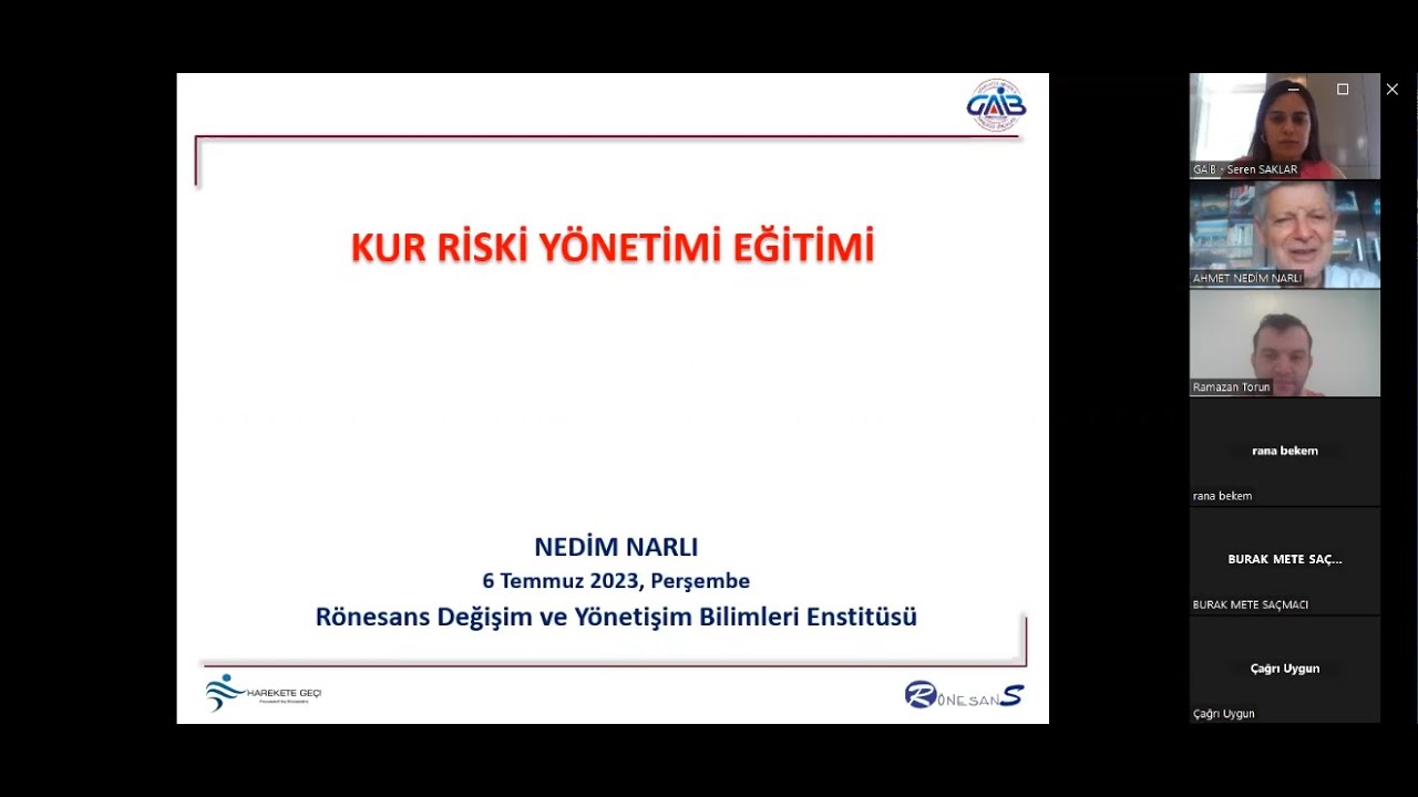 Kur Riski Y&ouml;netimi - Nedim Narlı