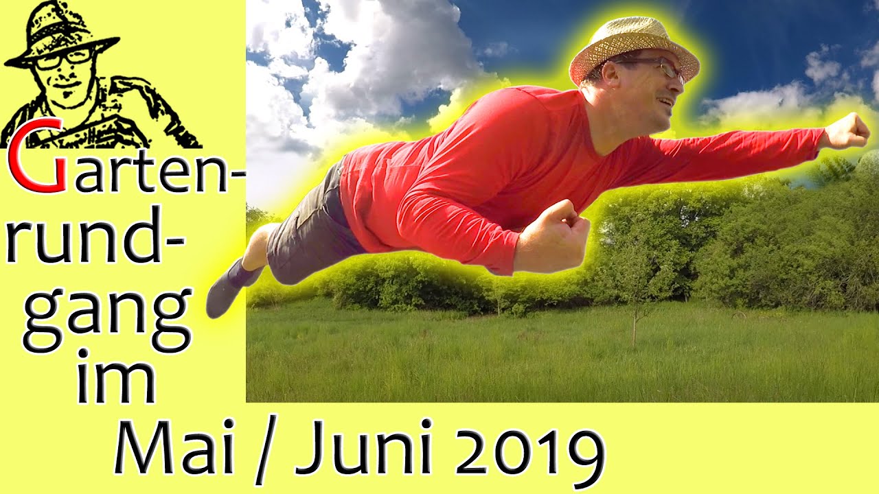 Der Rigotti-Garten im Mai / Juni: Streuobstwiese, Blühstreifen, Küken-Update, Kürbispflanzen und GWH