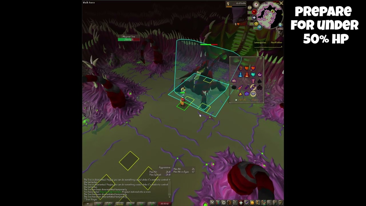 OSRS Abyssal Sire - They Grow Up Too Fast combat task