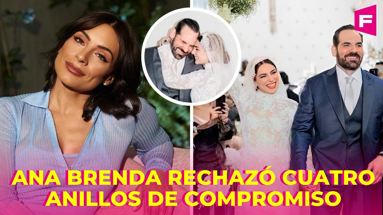 Ana Brenda rechazó cuatro anillos de compromiso antes de casarse: su historia con Zacarías Melhem