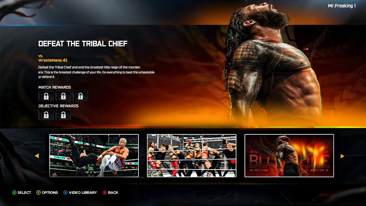 WWE 2K25: Что если 2K добавит в игру режим «Победа вождя племени»!