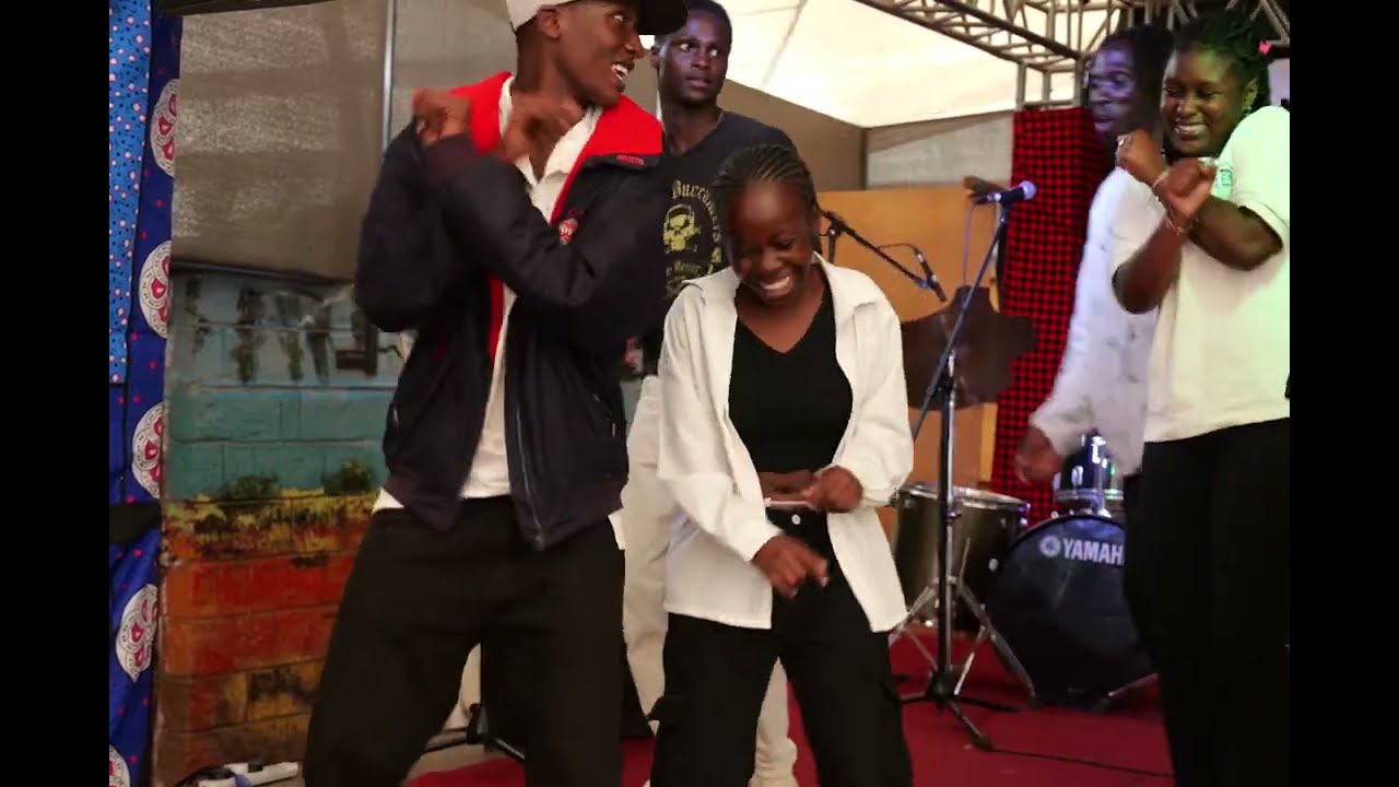 PHINIX DANCERS AT KENYA NATIONAL THEARTER FOR BAND WEDNESDAY FT DJ DARKMAN AND  MC KROME