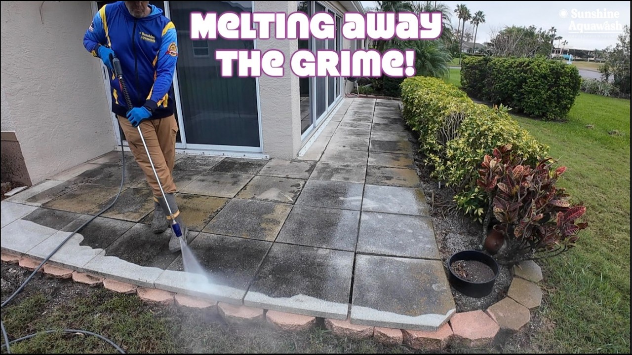 INSANE Patio & Driveway Transformation! | Pressure Washing in Terra Ceia, FL
