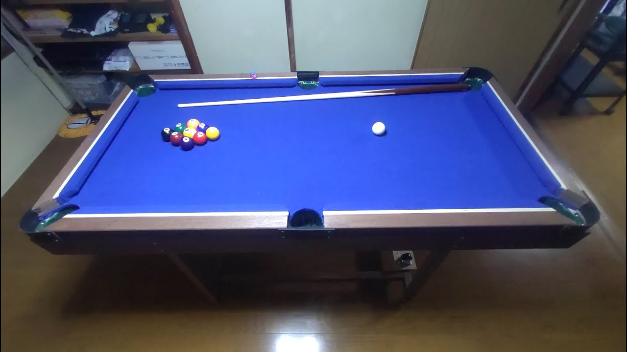 [自宅用]ビリヤード台作ってみた