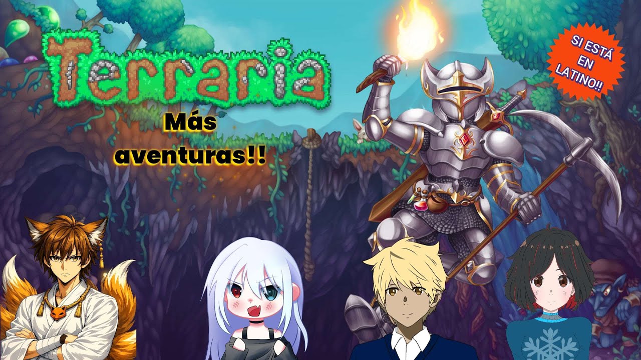 Terraria, bombas y patos!! con @Jeanne-Kamishiro y @Kumaneko-kmnk