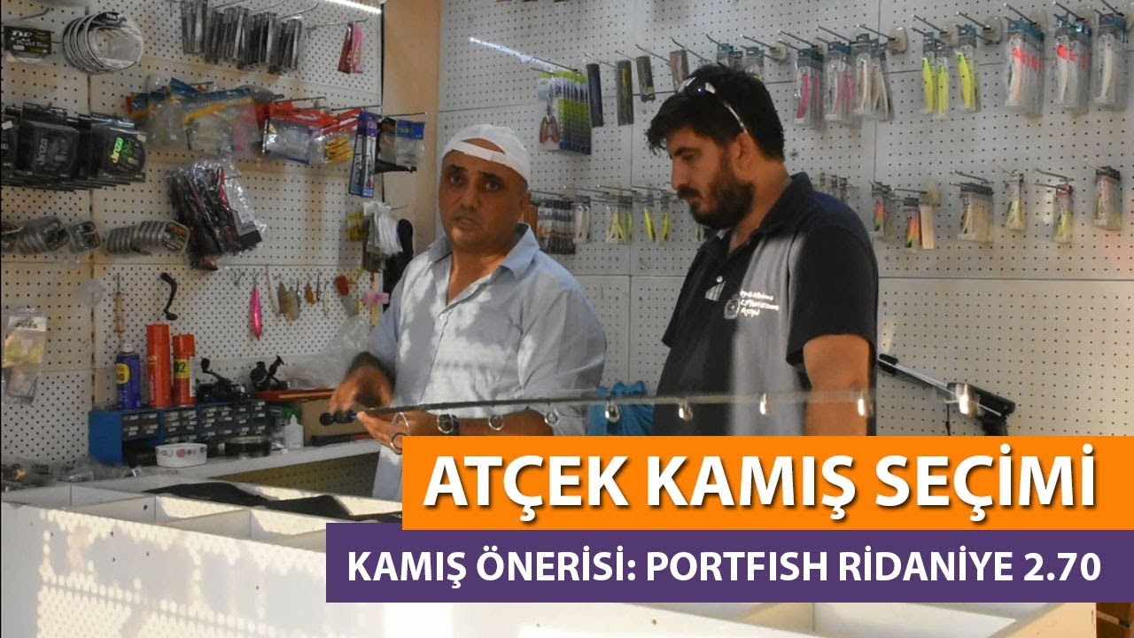 Spin (atçek) kamışı seçimi ve portfish ridaniye 2.70