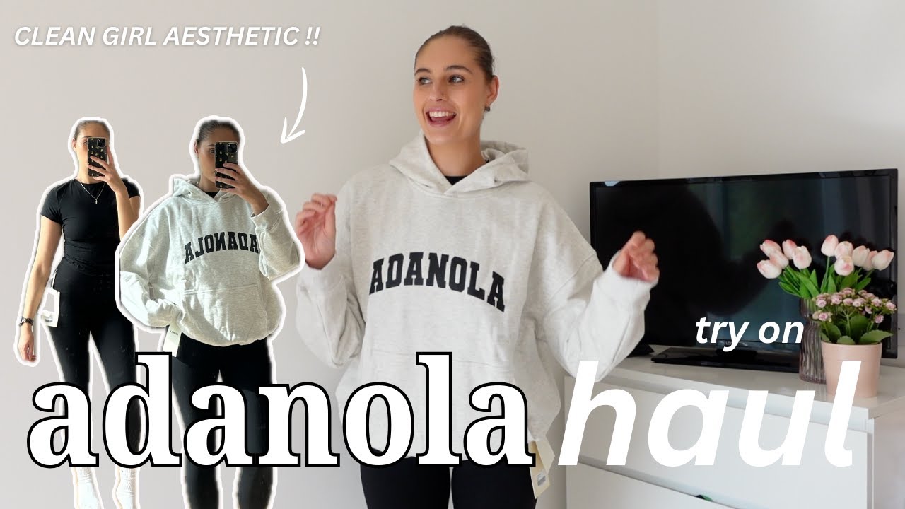 ADANOLA TRY ON HAUL as a tall girl | activewear haul ✨