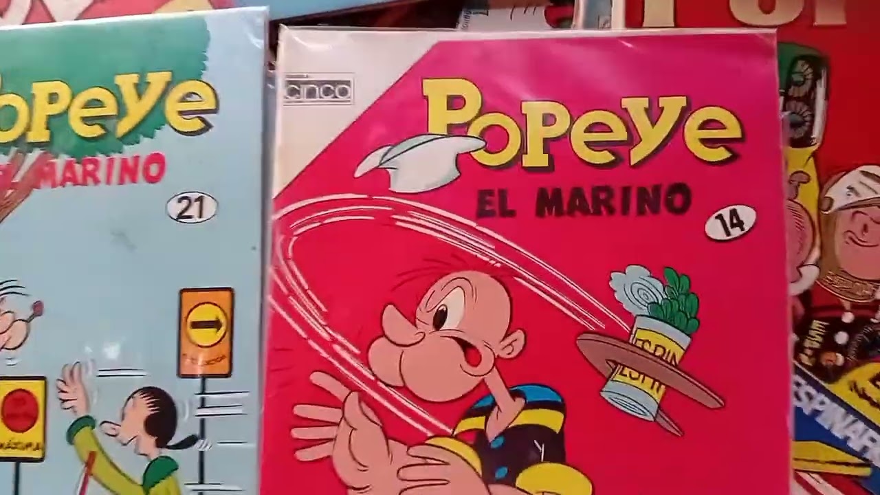 Popeye, o Marinheiro 2 - Elzie Crisler Segar - Gibis - Revistas em quadrinhos - Comics