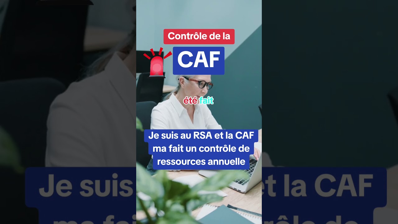 Je suis au RSA et la CAF ma fait un contr&ocirc;le de ressources annuelle #CAF #AIDE #AIDECAF