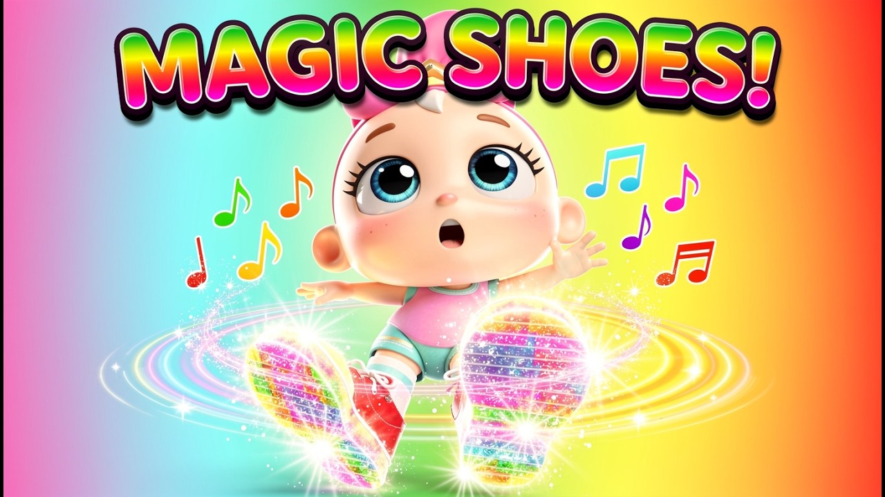 Magic Shoes Dance Song 👟✨ | Jump, Spin & Sing Along! 🎶