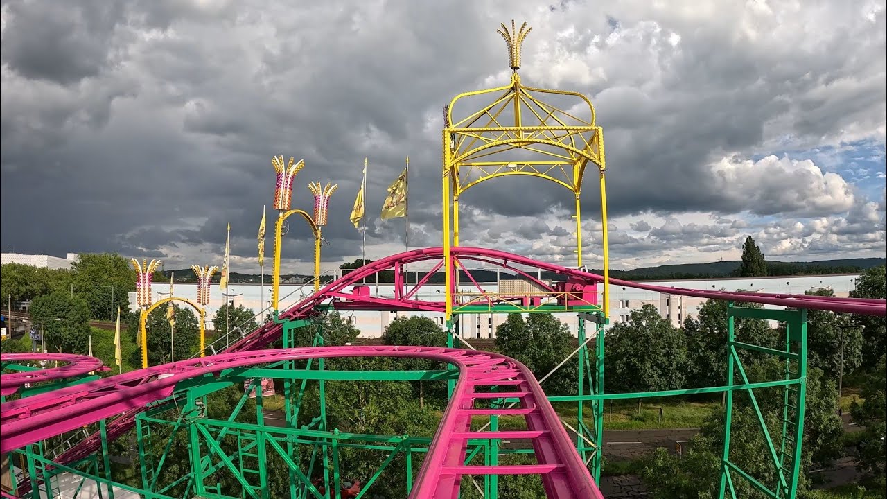 Wilde Maus - Göbel ( Onride / POV ) [ Frühjahrsmess' Karlsruhe 2024 ]
