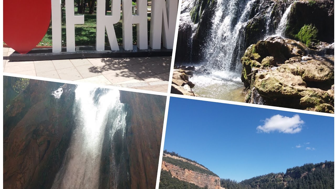 جولة هائلة في مناطق الأطلس (اكلمام أزكزا، عيون أم الربيع، بحيرة ويوان، ازرو، افران، عين فيتال...)