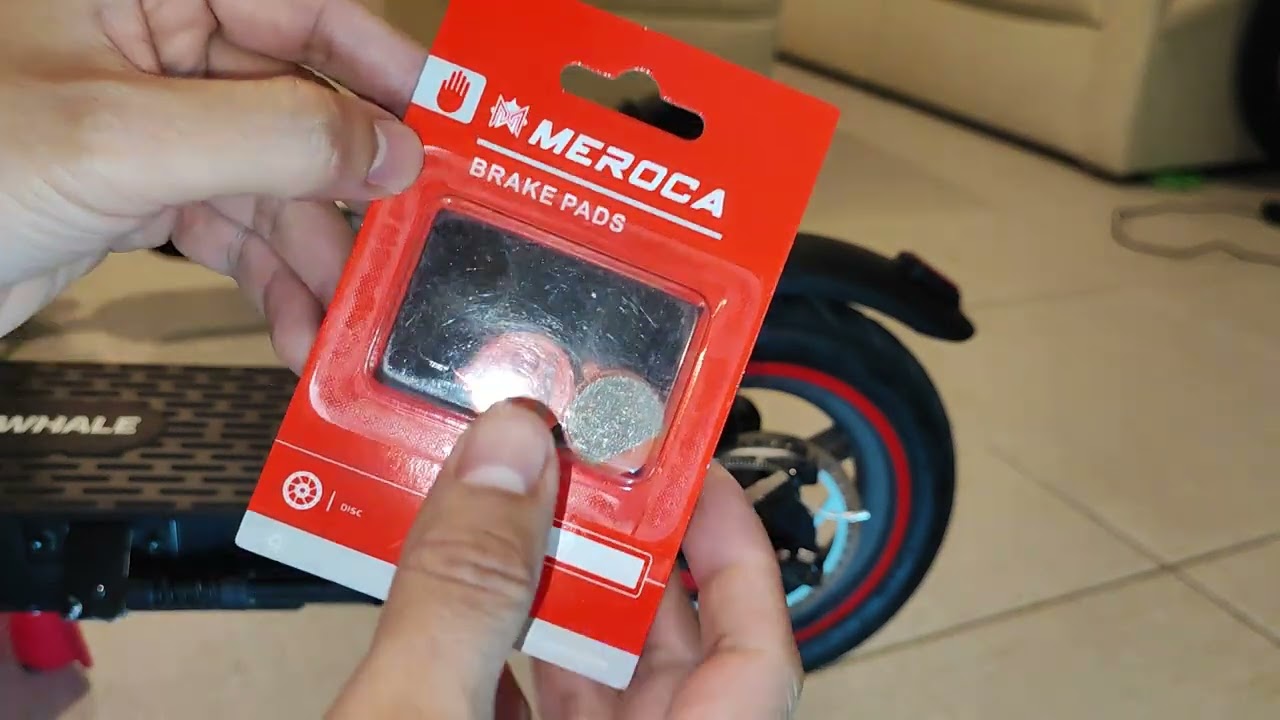 Cambio de frenos Scooter Eléctrico Honey Whale modelo E9 Pro y modelo S2.
