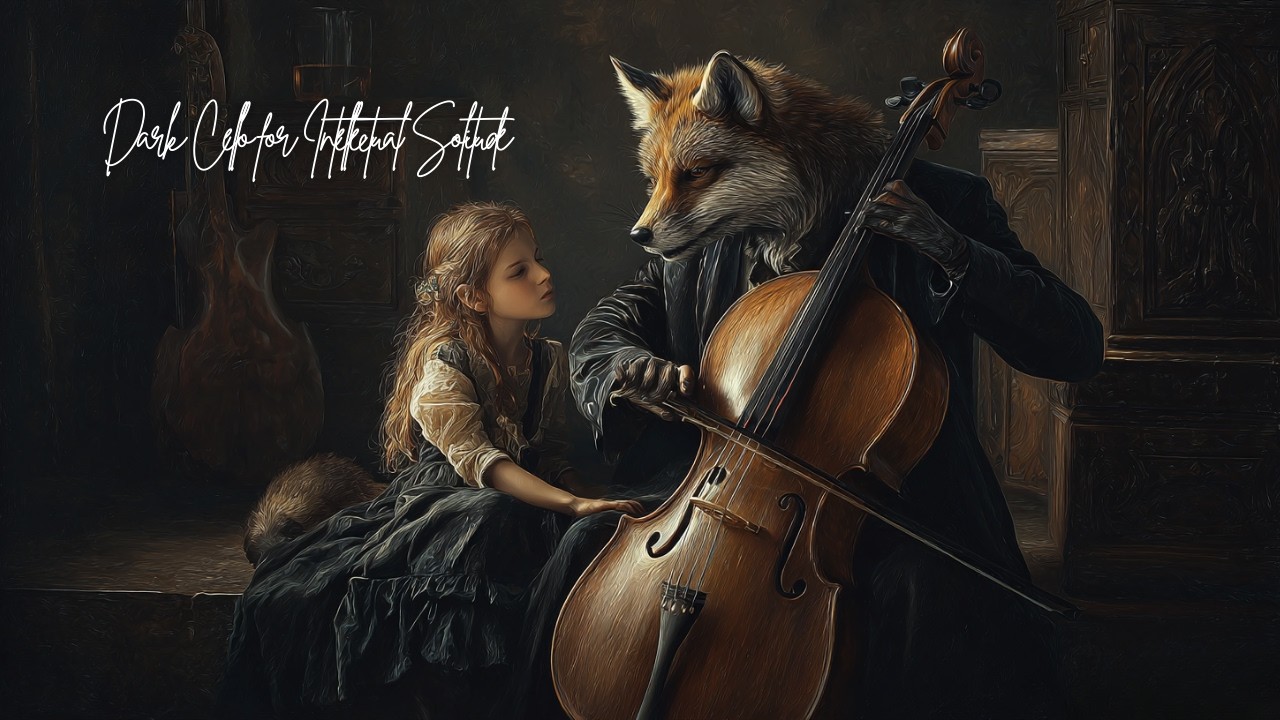 Dark Cello for Intellectual Solitude | Deep Focus Music for Reading & Writing