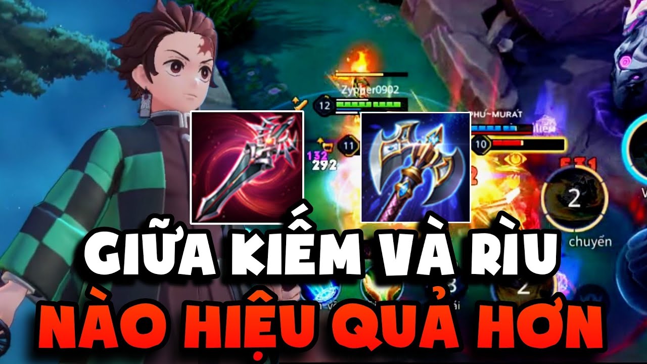 YAN Lên TRANG BỊ ĐI RỪNG Là KIẾM hay RÌU Thì Sẽ PHÙ HỢP Cho Meta Mùa Hiện Lại || Liên Quân Mobile