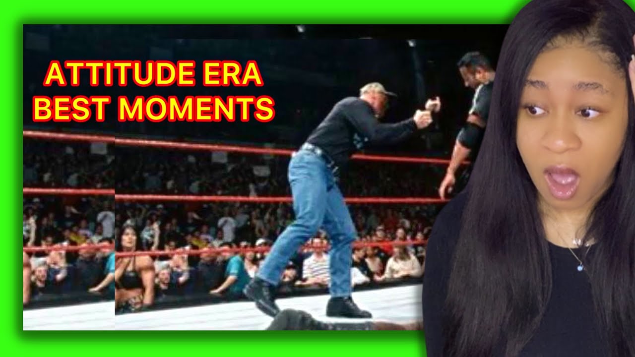 wwe reaction | WWF ATTITUDE ERA BEST MOMENTS | WRESTLE FREE